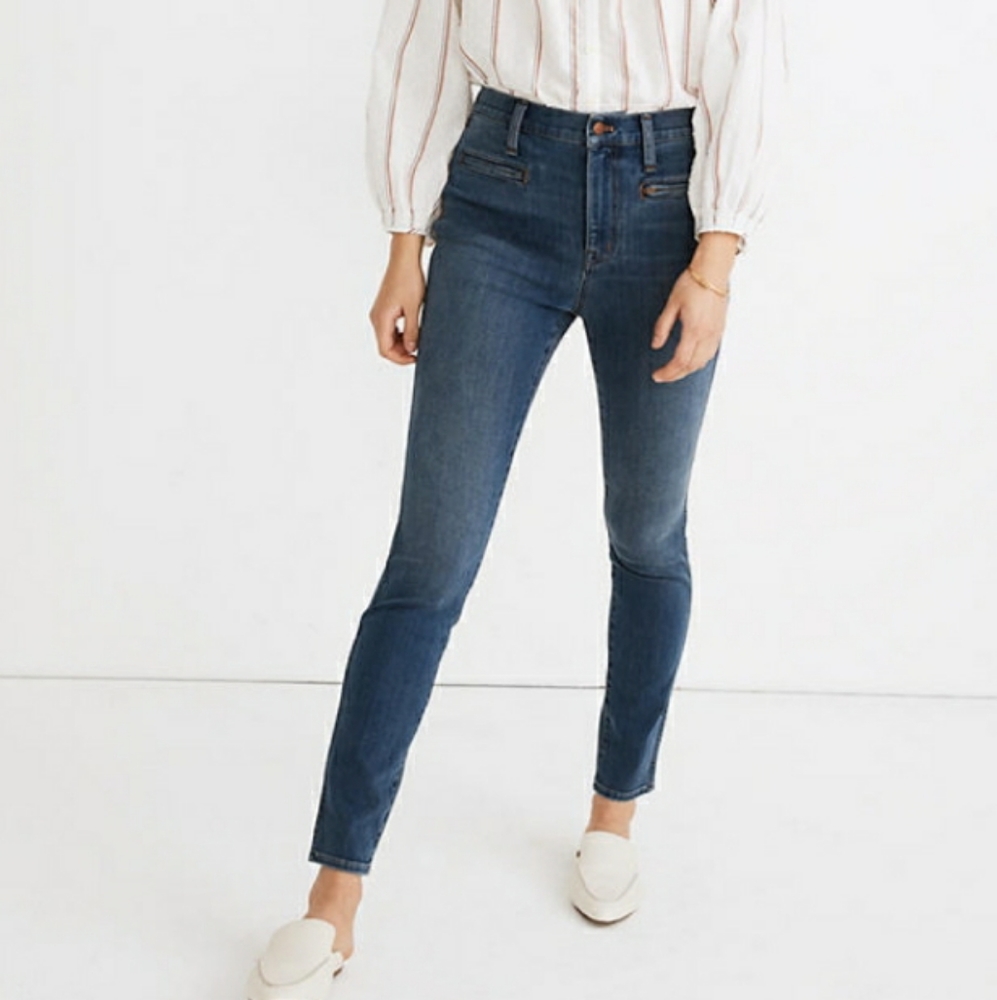 Madewell 10" Highrise Roadtripper Jeggings Size 28